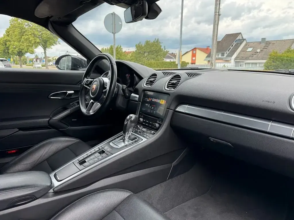 Occasion Porsche 718 Boxster S 349 ch (256 kW) 2017 Noir Cabriolet