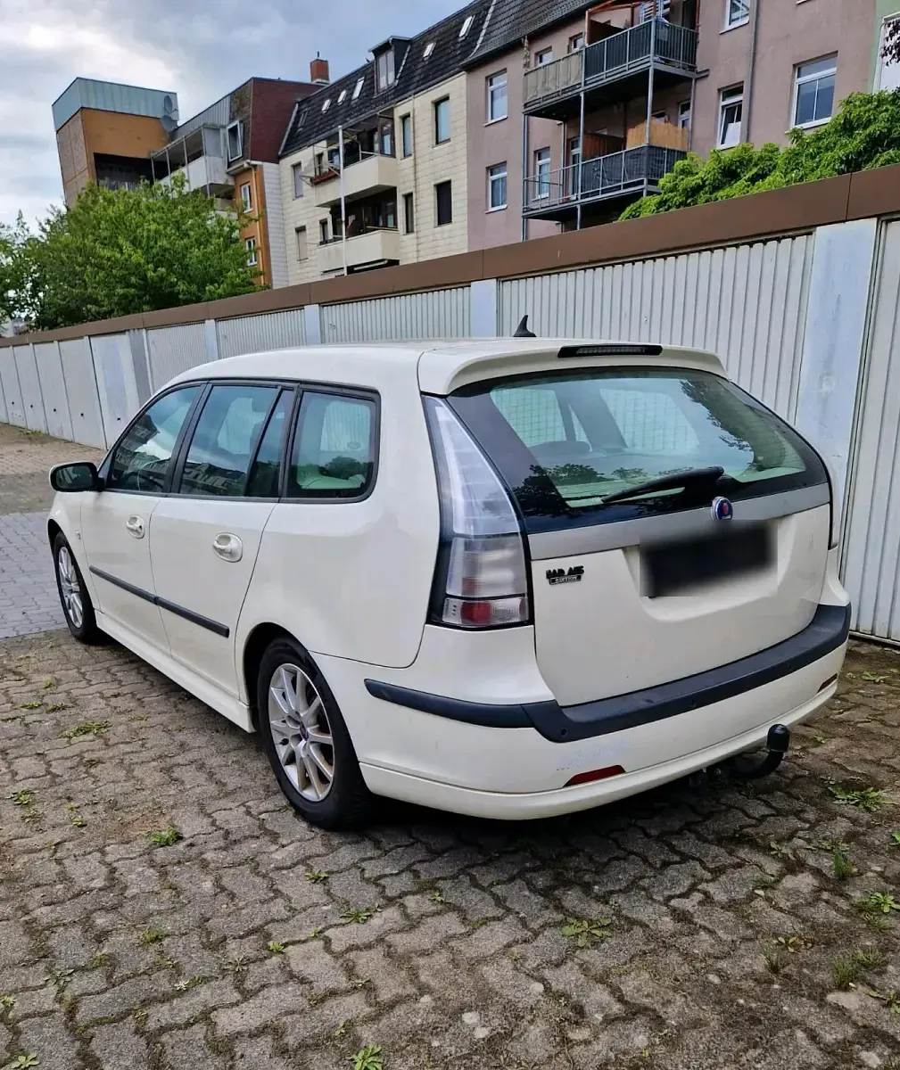 Gebraucht Saab 9-3 Vector 150 PS (110 kW) 2008 Weiß Limousine