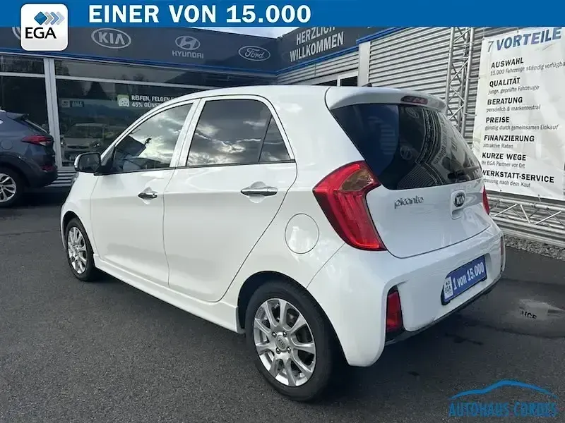 Gebraucht Kia Picanto Spirit 86 PS (63 kW) 2017 Weiß Kleinwagen