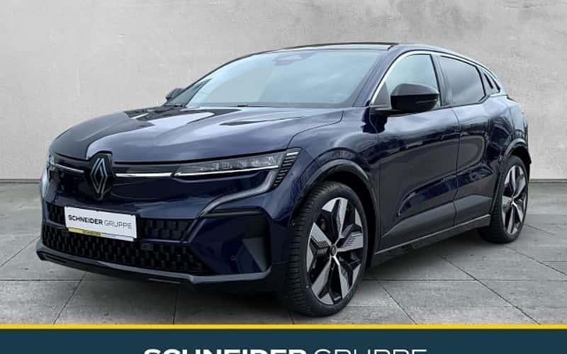 Blau Gebraucht 2025 Renault Megane E-Tech Komfort Limousine | 35.990 € - Bild 1/4
