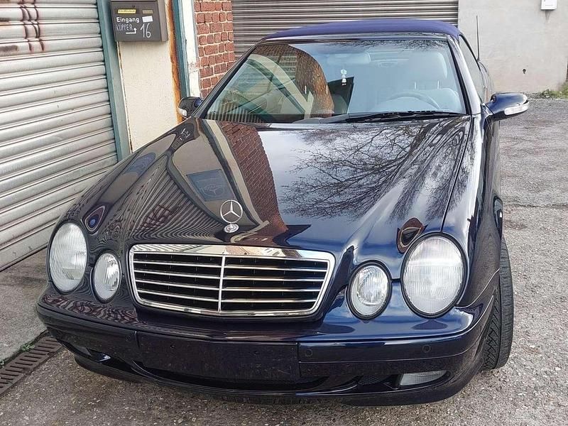 Gebraucht Mercedes CLK200 Elegance 163 PS (119 kW) 2000 Blau Cabrio