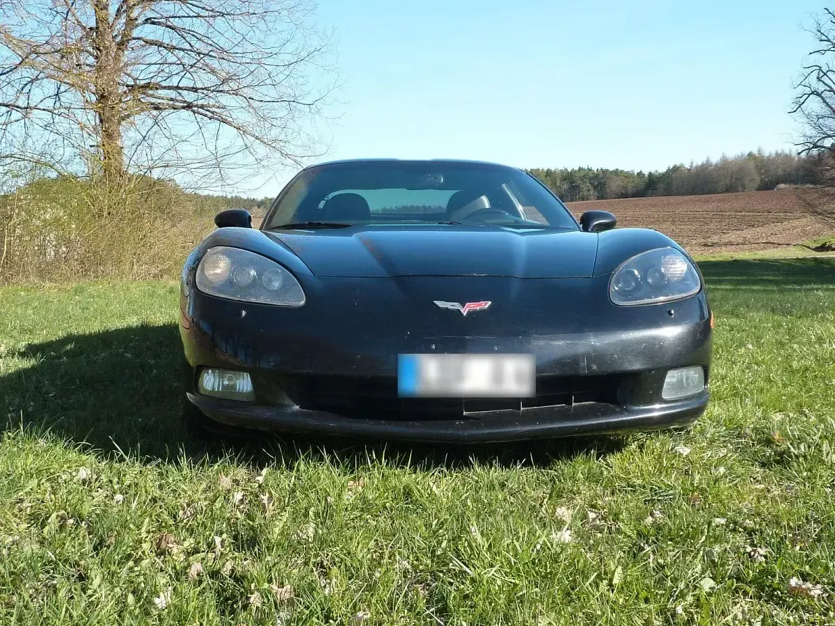 Begagnad Corvette C6 404 HK (297 kW) 2006 Svart Sportkupé