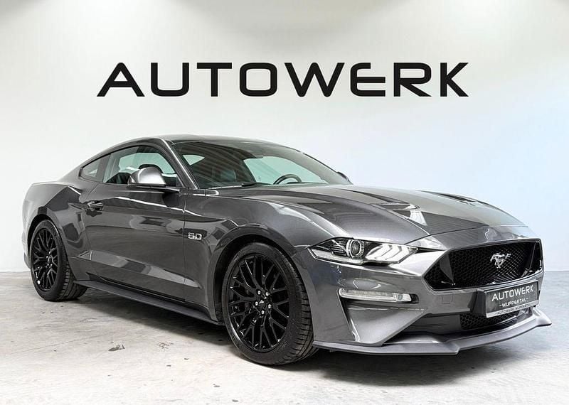 Magneticgrau (metallic) Gebraucht 2019 Ford Mustang GT Coupé | 39.499 € (Etwas zu teuer) - Bild 1/4