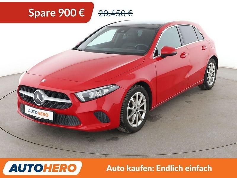 Gebraucht Mercedes A180 Progressive 116 PS (85 kW) 2019 Rot Limousine