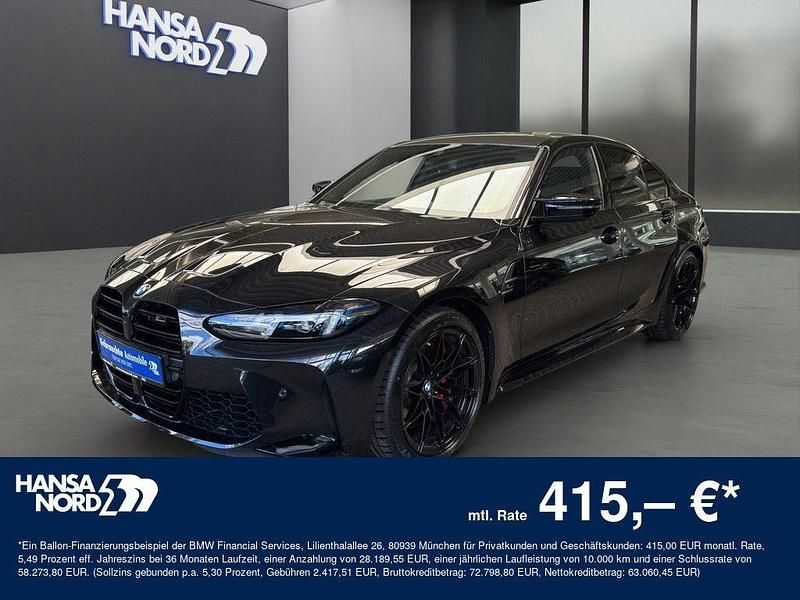 Schwarz Gebraucht 2024 BMW M3 Competition Edition Limousine | 91.250 € (Fairer Preis) - Bild 1/4