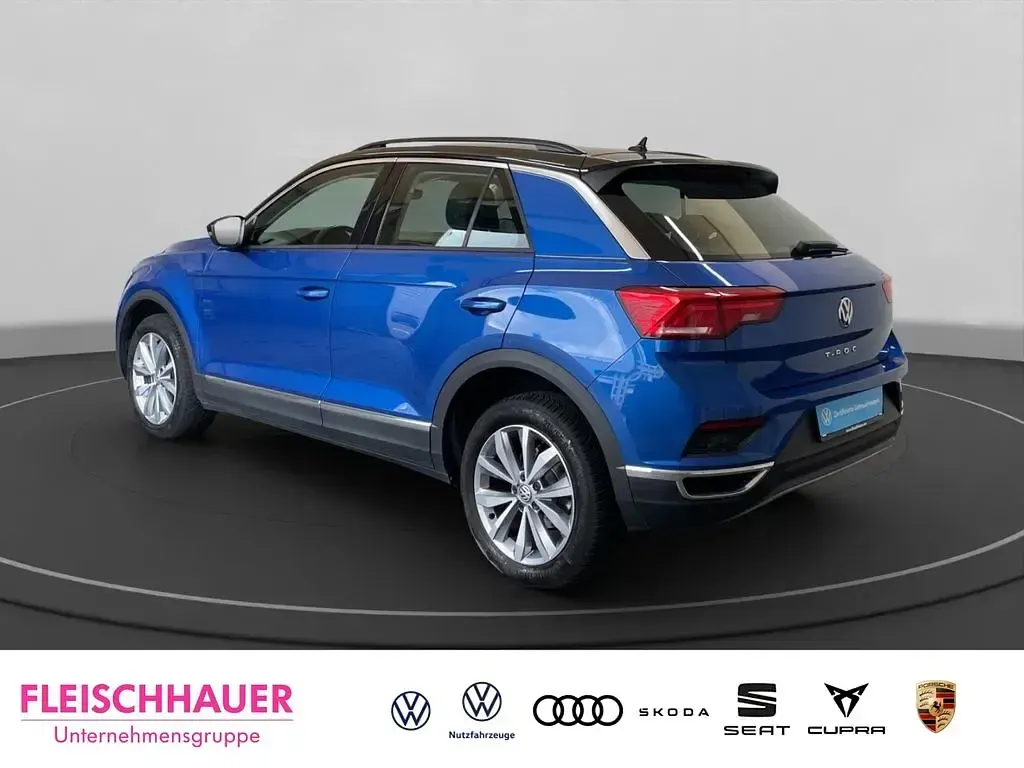 Occasion VW T-Roc Style 116 ch (85 kW) 2019 Bleue SUV