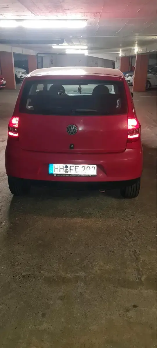 Używany VW Fox 58 KM (42 kW) 2005 Czerwony Hatchback