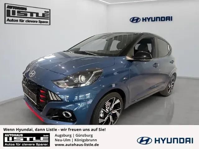 Vibrant blue/ phantom Neu 2025 Hyundai i10 N Line Kleinwagen | 19.985 € (Etwas zu teuer) - Bild 1/4