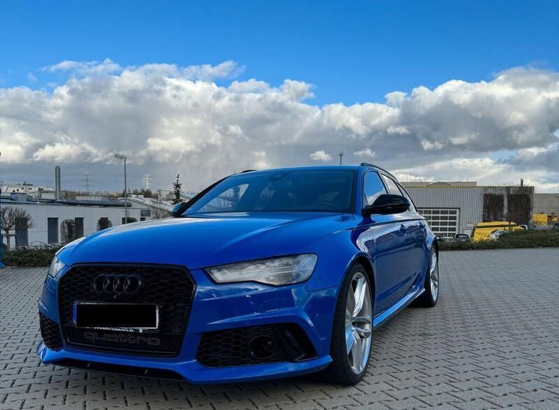 Blau Gebraucht 2018 Audi RS6 Performance Kombi | 71.500 € (Etwas zu teuer) - Bild 1/4