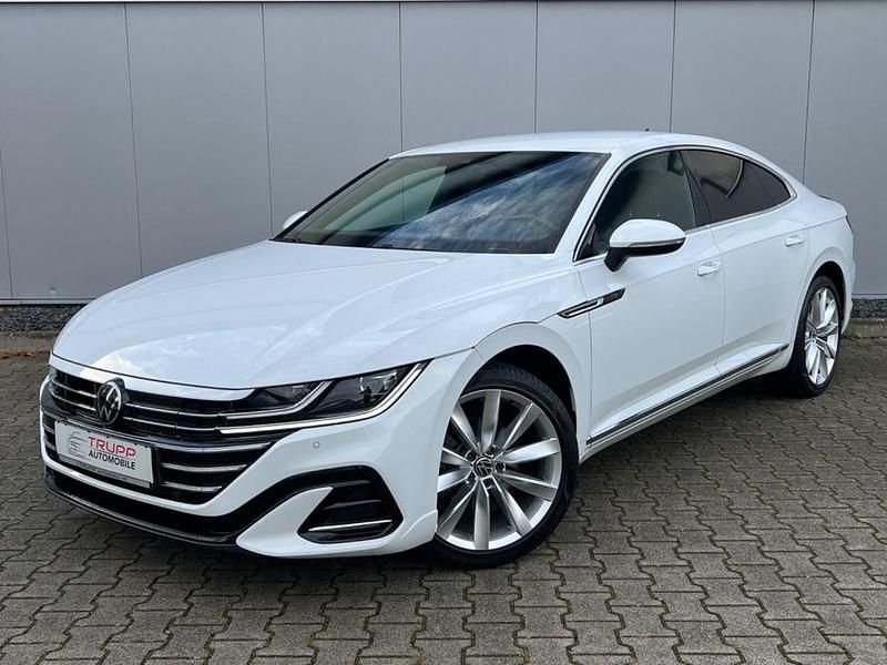 Weiß Gebraucht 2021 VW Arteon R-line Limousine | 27.370 € (Guter Preis) - Bild 1/4