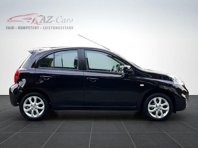 Schwarz Gebraucht 2017 Nissan Micra Acenta Kleinwagen | 5.999 € (Etwas zu teuer) - Bild 1/4