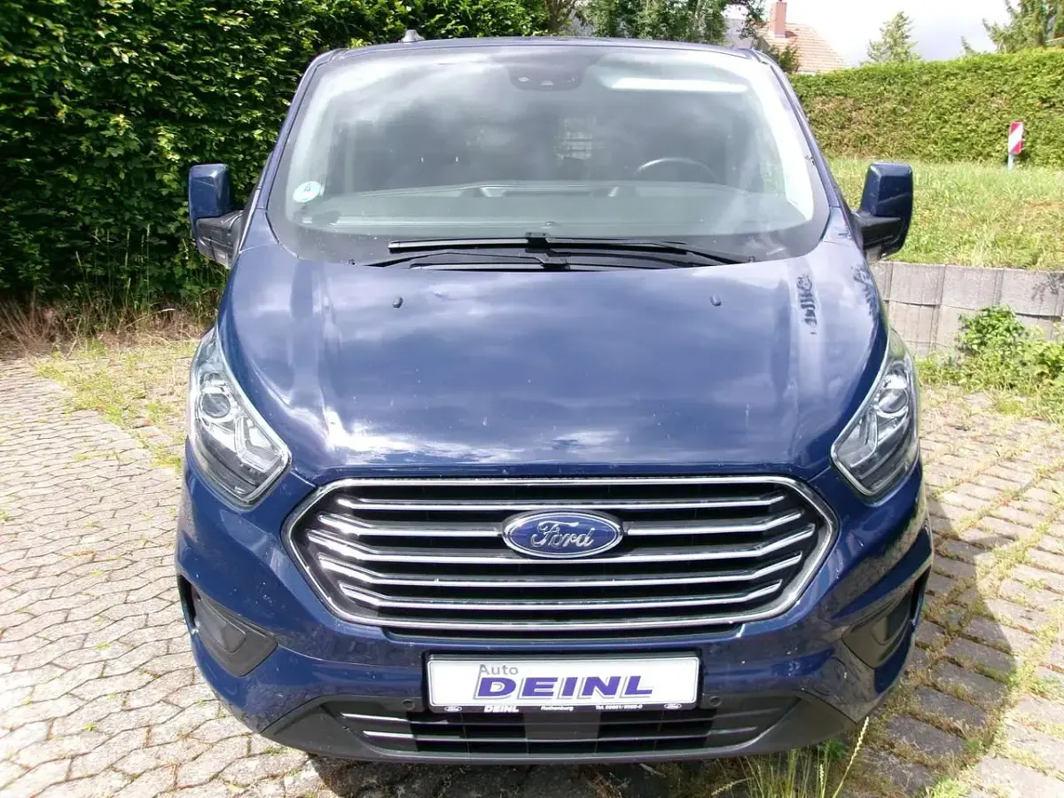 Gebraucht Ford Transit Custom Trend 170 PS (125 kW) 2021 Blazerblau Kombi