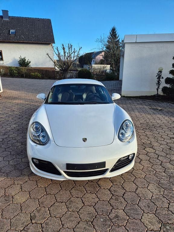 Weiß Gebraucht 2009 Porsche Cayman S Coupé | 45.000 € (Fairer Preis) - Bild 1/4