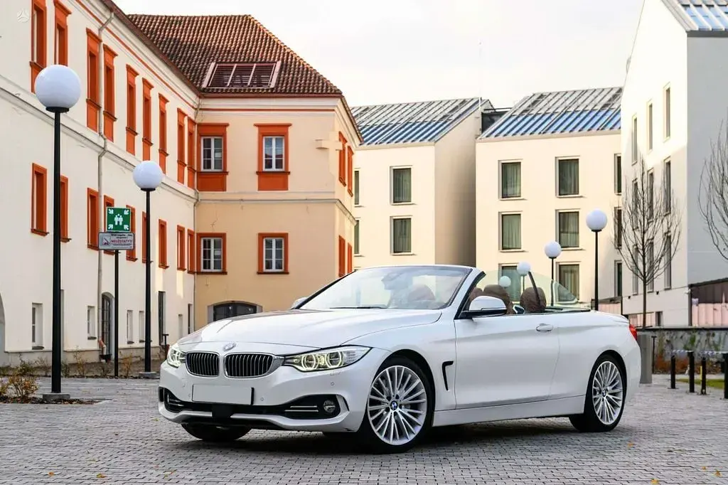 Gebraucht BMW 435 Luxury Line 306 PS (225 kW) 2014 Weiß Cabrio