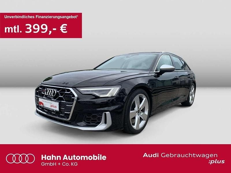Brillantschwarz Gebraucht 2023 Audi S6 Basis Kombi | 48.999 € - Bild 1/3