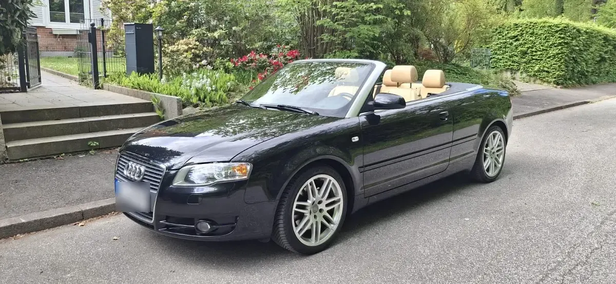 Gebraucht Audi A4 Cabriolet 200 PS (147 kW) 2008 Schwarz Cabrio