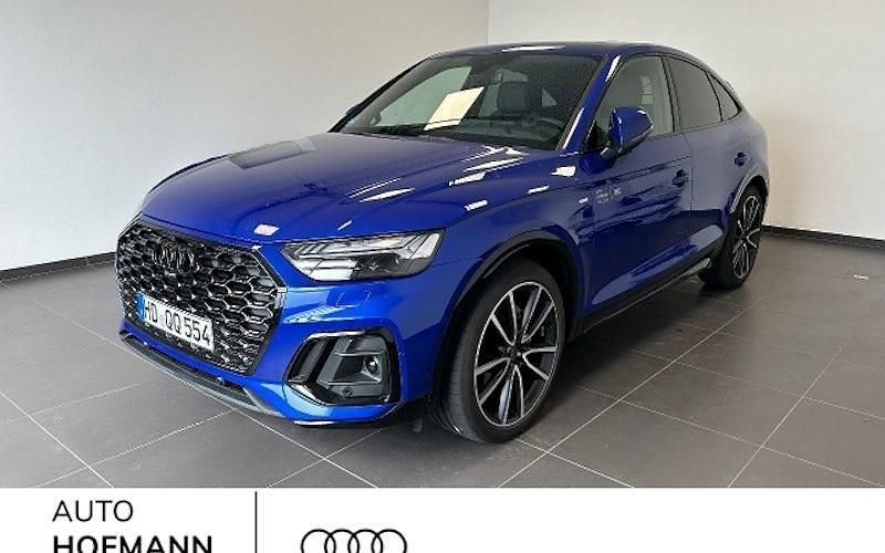 Blau Gebraucht 2024 Audi Q5 Sportback S-Line SUV | 52.420 € (Etwas zu teuer) - Bild 1/4