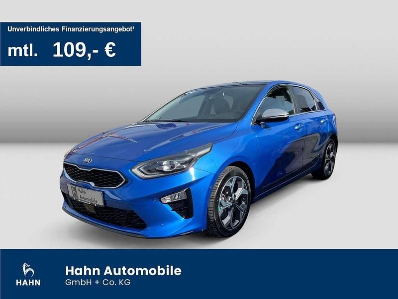 (b3l) blue flame met. Gebraucht 2019 Kia Ceed Platinum Kleinwagen | 17.960 € (Fairer Preis) - Bild 1/3