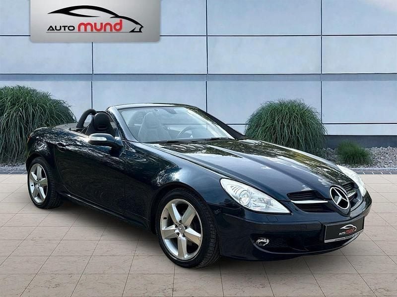 Gebraucht Mercedes SLK200 163 PS (119 kW) 2006 Blau Cabrio