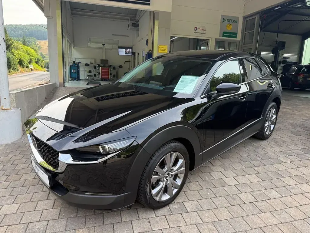 Gebraucht Mazda CX-30 122 PS (89 kW) 2021 Schwarz SUV