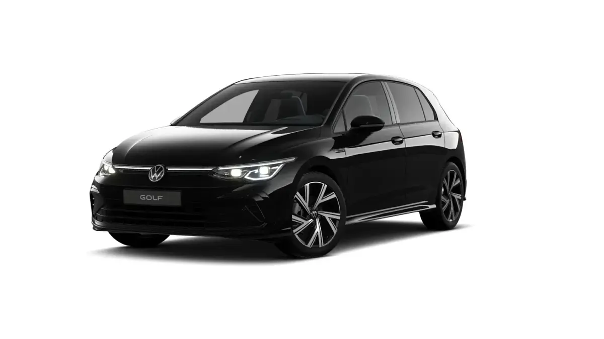 Gebraucht VW Golf VIII R-line 150 PS (110 kW) 2024 Schwarz Limousine