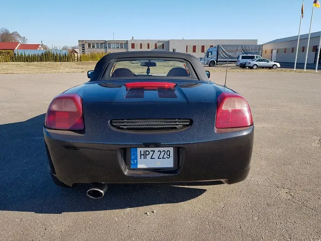 Gebraucht Toyota MR2 192 PS (141 kW) 2000 Schwarz Cabrio