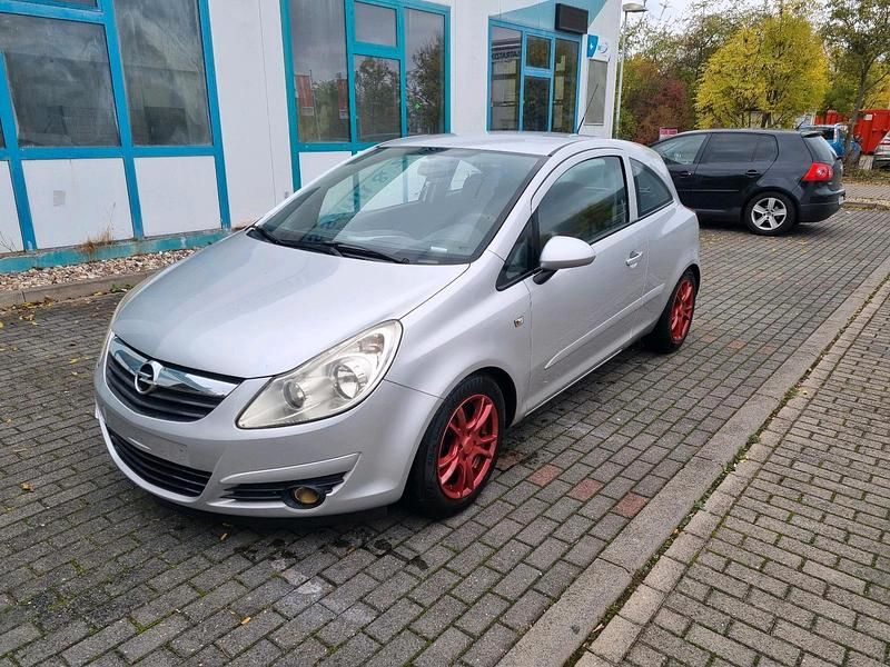 Silber Gebraucht 2007 Opel Corsa Kleinwagen | 800 € (Superpreis) - Bild 1/4