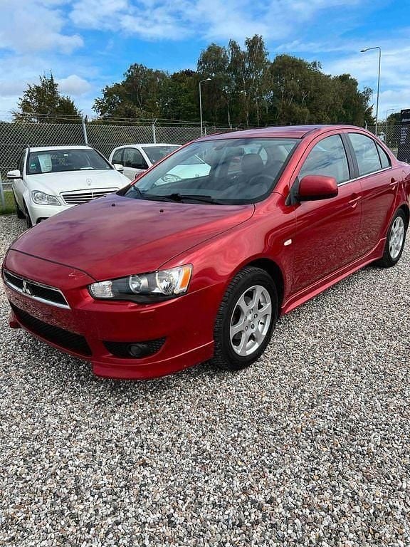 Rot Gebraucht 2008 Mitsubishi Lancer Intense Limousine | 1.900 € (Superpreis) - Bild 1/4