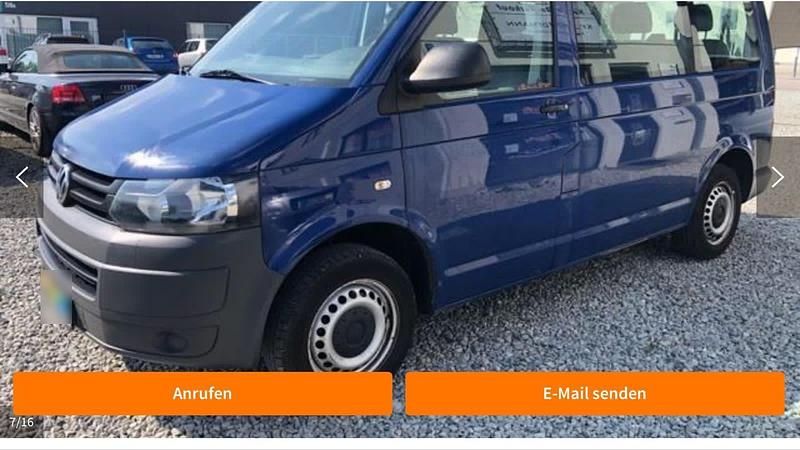Gebraucht VW T5 104 PS (76 kW) 2010 Blau Van