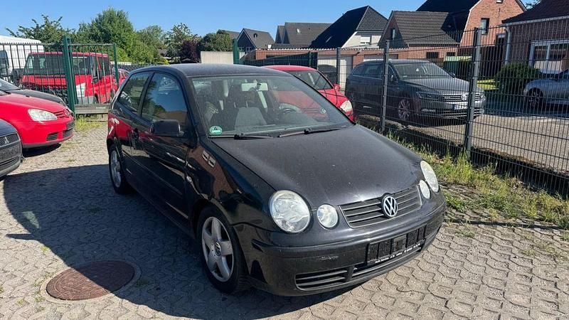 Gebraucht VW Polo Highline 64 PS (47 kW) 2005 Schwarz Kleinwagen