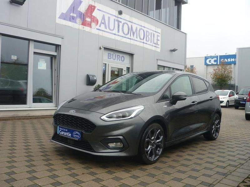Grau Gebraucht 2019 Ford Fiesta ST-Line Kleinwagen | 13.500 € (Fairer Preis) - Bild 1/4