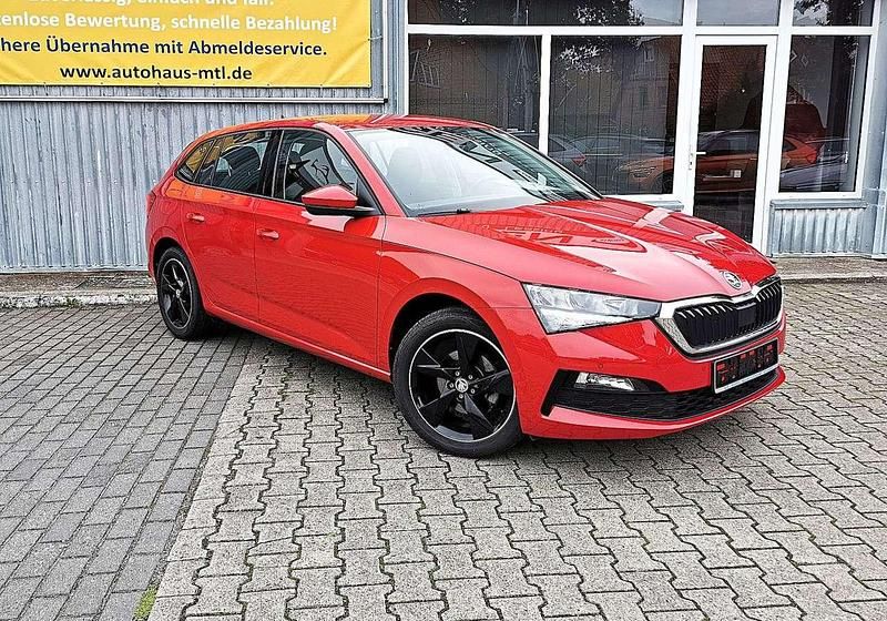 Gebraucht Skoda Scala Ambition 110 PS (80 kW) 2023 Rot Kleinwagen