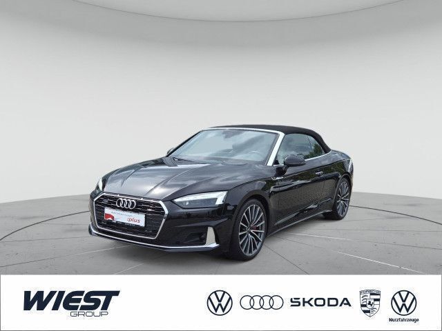 Mythosschwarz metallic Gebraucht 2021 Audi A5 Cabriolet Advanced Plus Cabrio | 38.880 € (Fairer Preis) - Bild 1/4