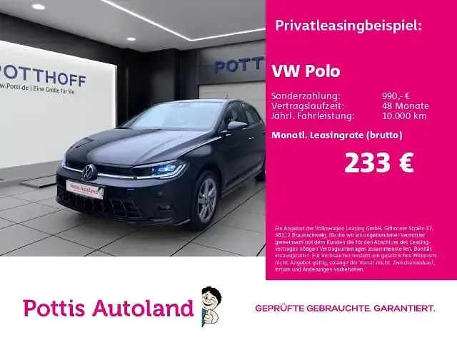 Gebraucht VW Polo R-line 95 PS (69 kW) 2022 Kleinwagen