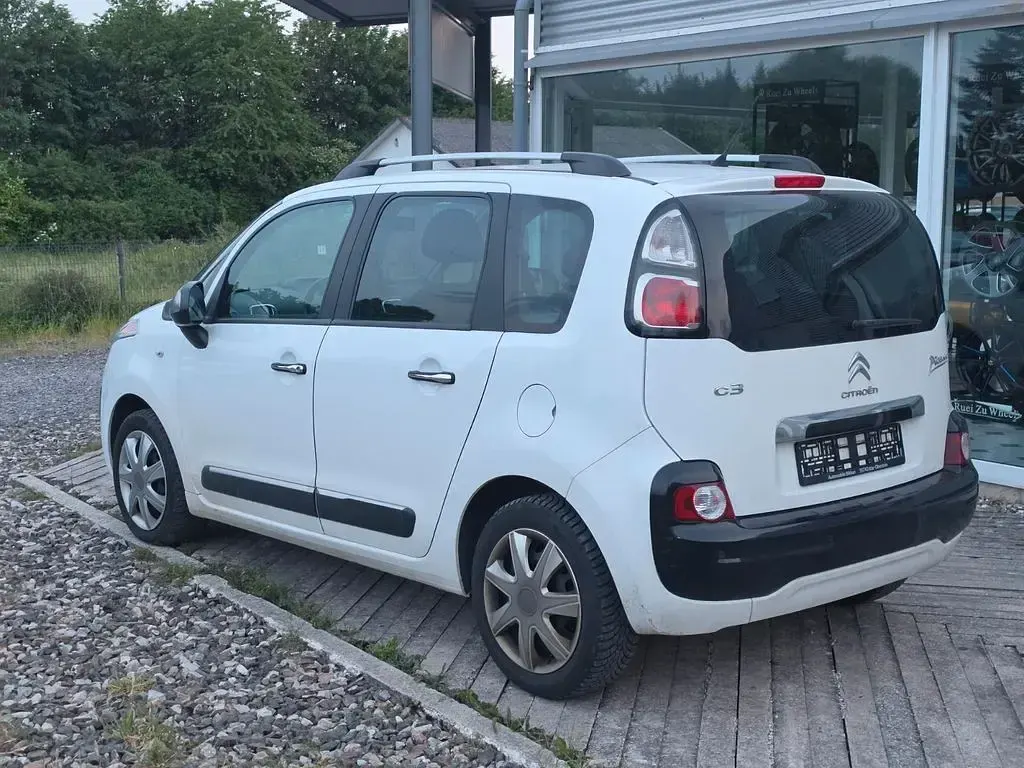 Gebraucht Citroën C3 Picasso SELECTION 110 PS (80 kW) 2017 Weiß Van / Kleinbus