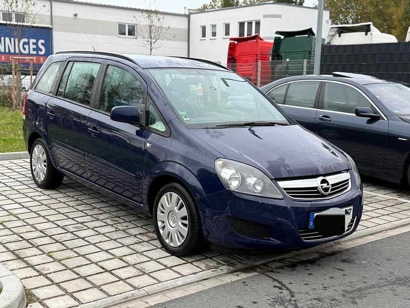 Blau Gebraucht 2012 Opel Zafira Van / Kleinbus | 1.450 € (Superpreis) - Bild 1/4