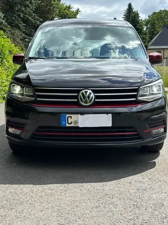 Gebraucht VW Caddy Highline 150 PS (110 kW) 2018 Schwarz Van / Kleinbus