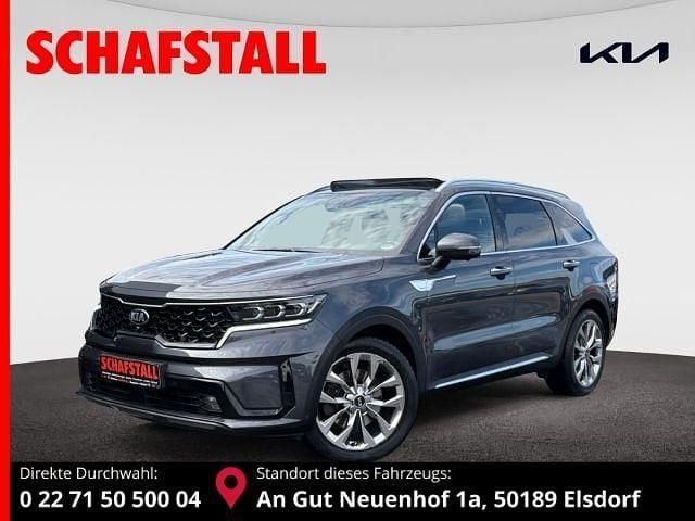 Grau (glittergrau met. 3d) Gebraucht 2021 Kia Sorento Platinum SUV | 34.979 € (Fairer Preis) - Bild 1/3