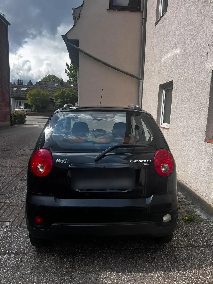 Gebraucht Chevrolet Matiz 52 PS (38 kW) 2008 Schwarz Kleinwagen