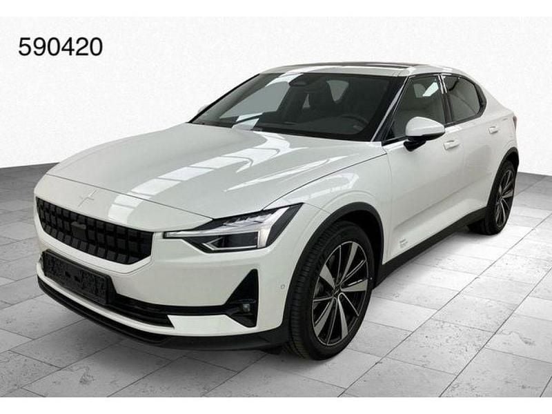 Snow metallic (metallic) Gebraucht 2022 Polestar 2 Limousine | 27.950 € (Guter Preis) - Bild 1/4