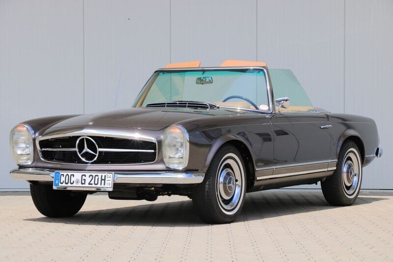 Braun Gebraucht 1964 Mercedes 230 Cabrio | 149.113 € - Bild 1/4