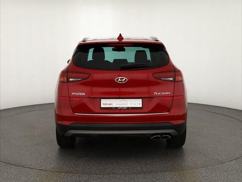 Gebraucht Hyundai Tucson Premium 136 PS (100 kW) 2019 Rot SUV