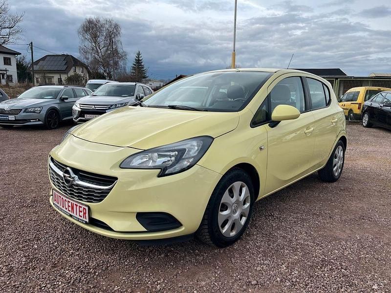 Gebraucht Opel Corsa Edition 101 PS (74 kW) 2015 Gelb Kleinwagen