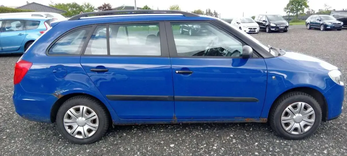 Gebraucht Skoda Fabia 69 PS (50 kW) 2009 Blau Kombi