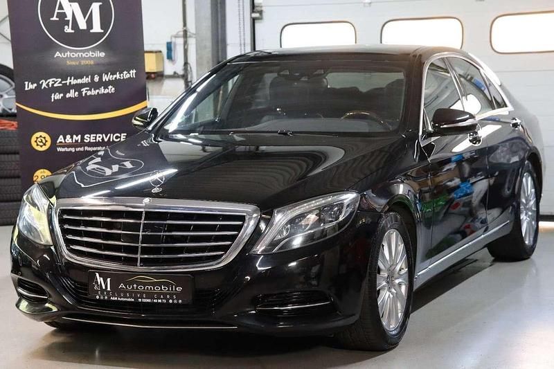 Schwarz Gebraucht 2013 Mercedes S350 Limousine | 22.499 € (Etwas zu teuer) - Bild 1/3