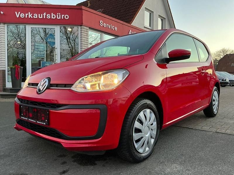 Rot Gebraucht 2017 VW up! move up! Kleinwagen | 7.900 € (Fairer Preis) - Bild 1/4