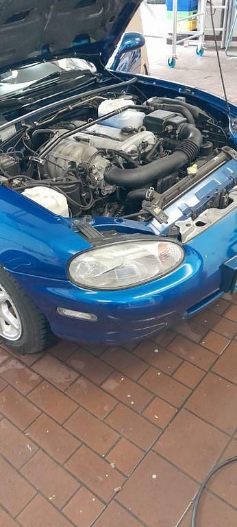 Gebraucht Mazda MX5 140 PS (102 kW) 1999 Blau Cabrio