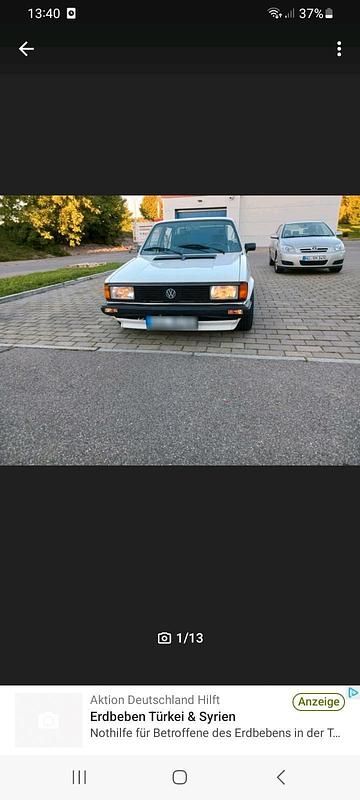 Second-hand VW Jetta 75 CP (55 kW) 1983 Alb Berlinǎ