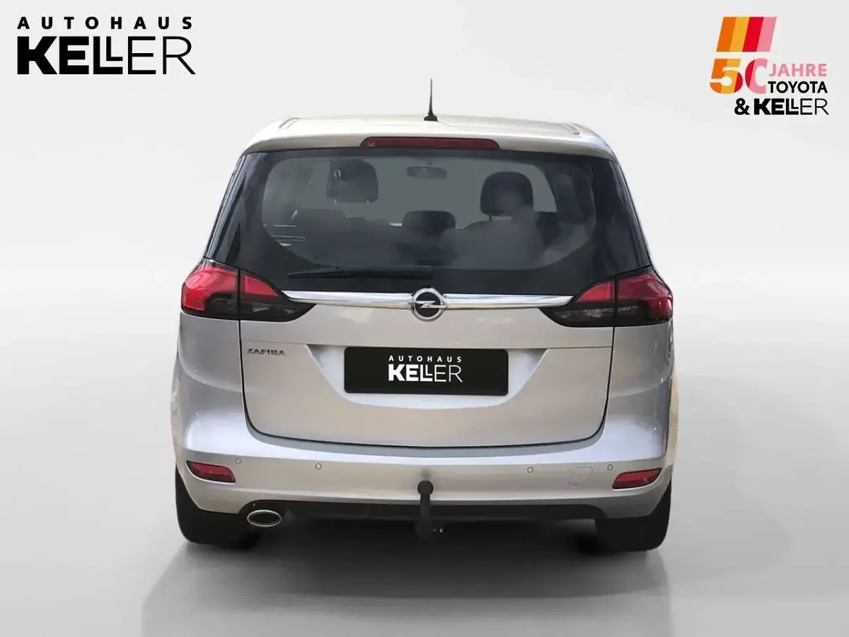 Gebraucht Opel Zafira Edition 136 PS (100 kW) 2018 Silber Van / Kleinbus