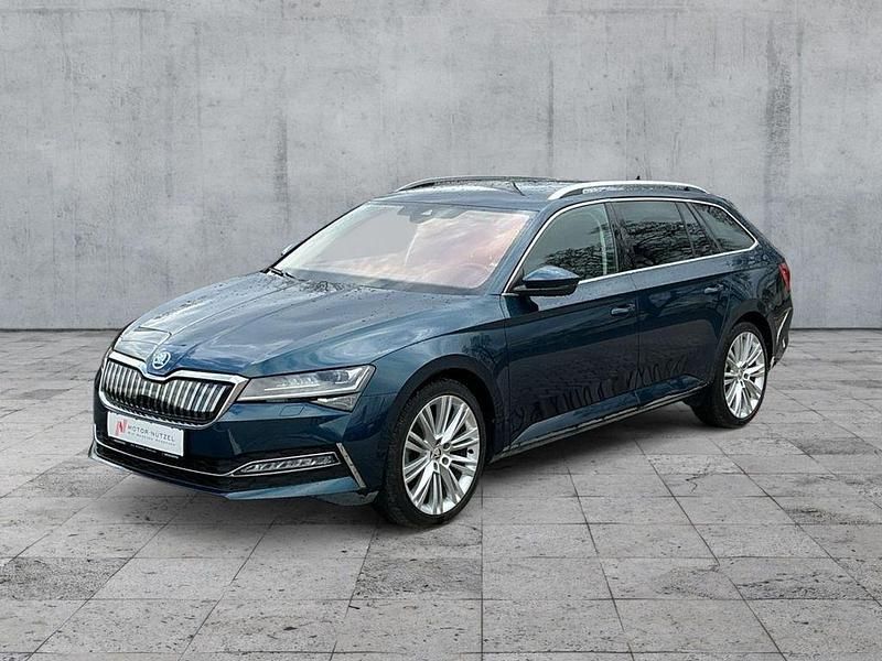 Gebraucht Skoda Superb Style 218 PS (160 kW) 2021 Lavablau metallic Kombi
